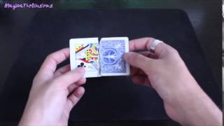 ★ Фокус (иллюзия), перевернутая карта • Inverting Card Warp