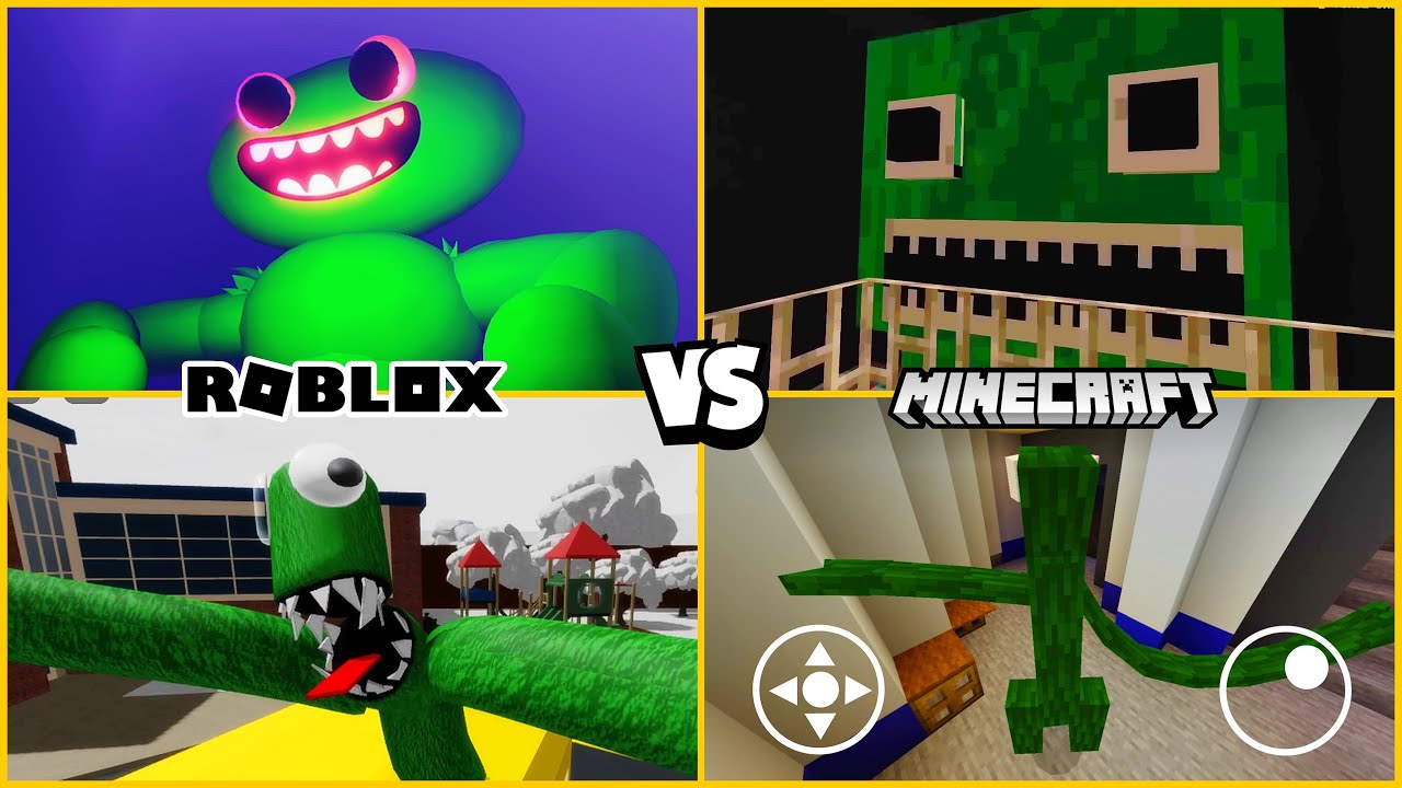 Jumbo Josh(Garten of Banban) Vs. Green(Rainbow Friends - Roblox