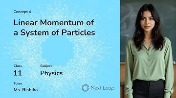 Linear Momentum of a System of Particles | Class 11 Physics | System Of Particles