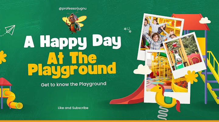 Playground - Kids vocabulary - Learn English for kids - English educational video #professorjugnu