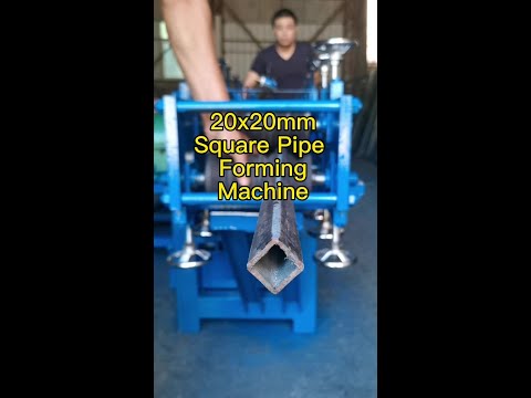 20x20MM Станок для профильной трубы, Производство трубы квадратного сечения