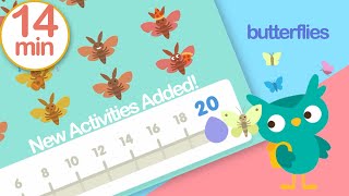 Sago Mini School Butterflies - New Early Learning Skills & Counting Activities - Best App for Kids screenshot 1