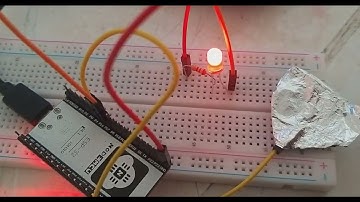 ESP32 - MicroPython: Touch sensor pin