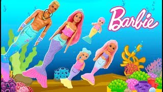Barbie Doll Mermaid Family Adventures with LOL Goldie Full Episodes