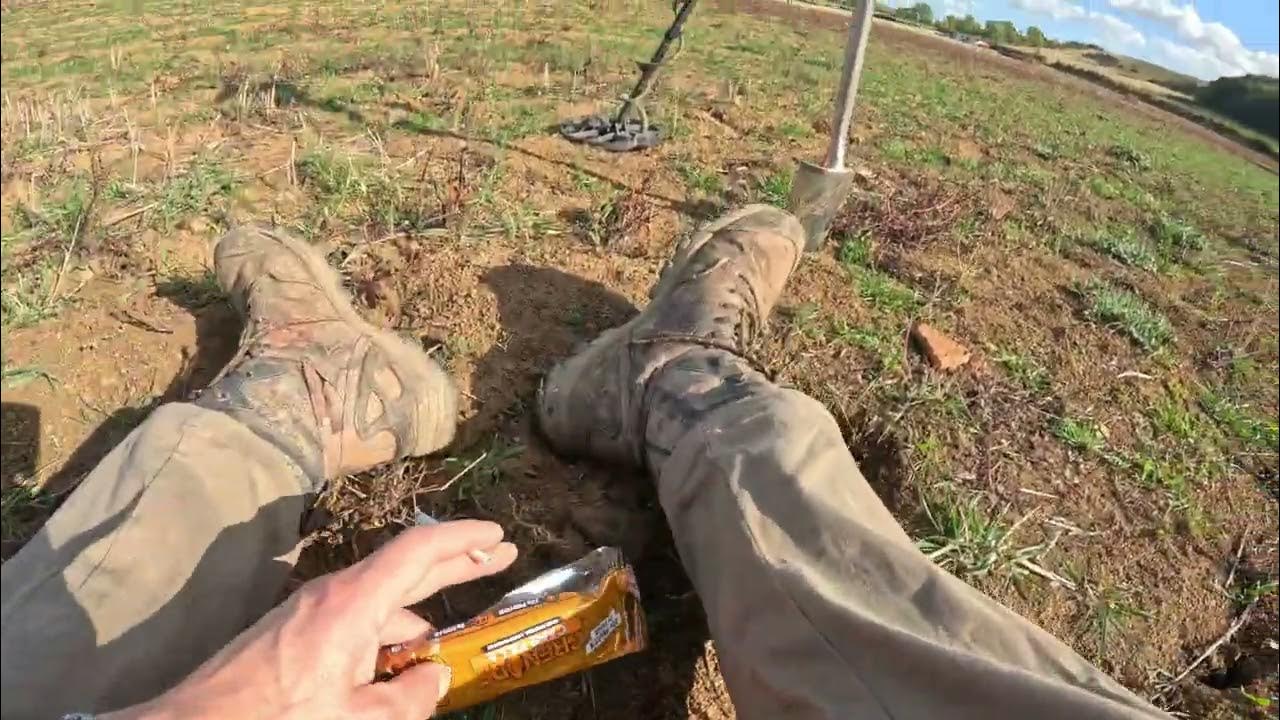 metal detecting rally at Gumley Leicestershire with Digging up the past
