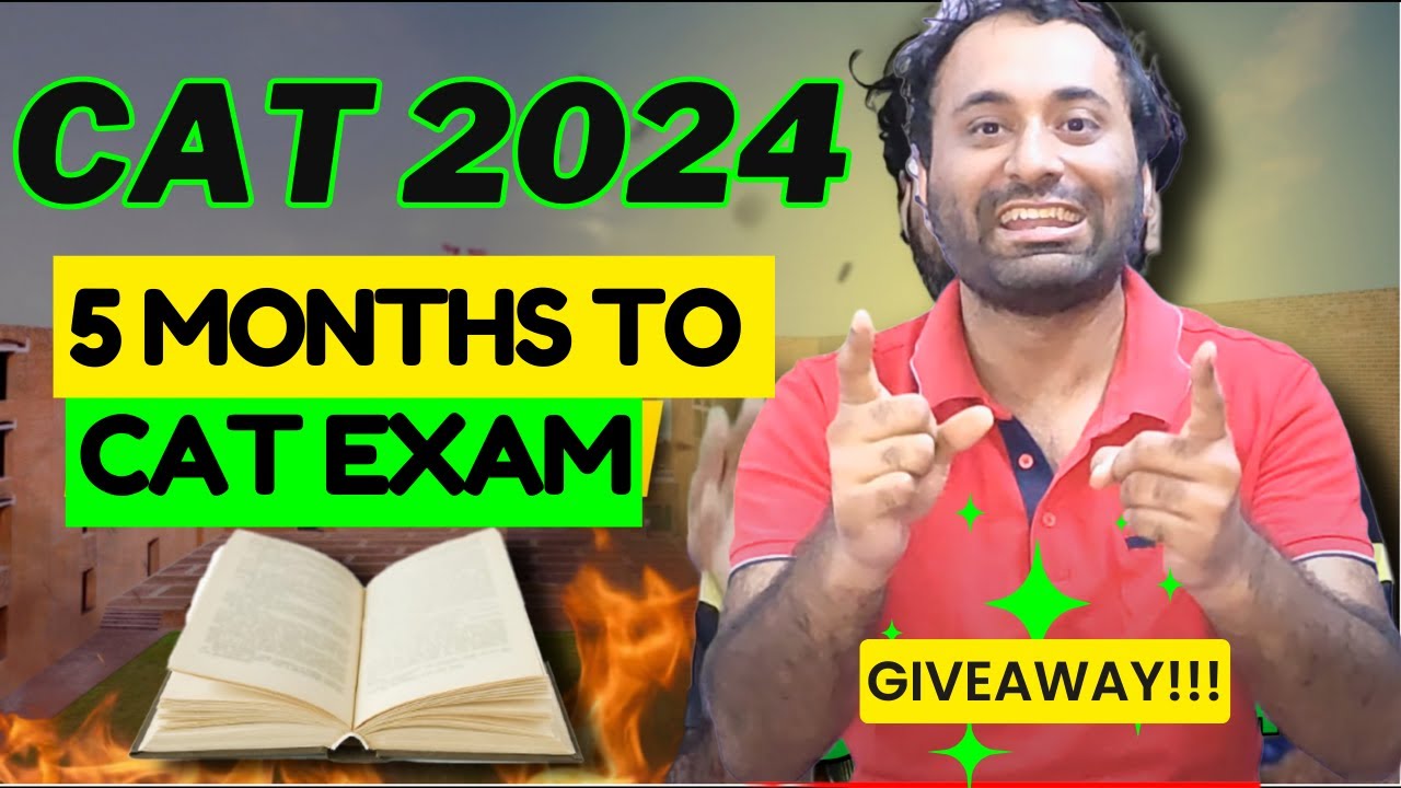 5 months preparation plan for CAT Exam 😃😱 Best Books for CAT 2024 - YouTube