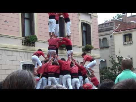 Castellers de Barcelona - " 3 de 9f carregat "   (Festa Major de Sabadell 2013)