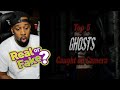 5 SCARY Ghost Videos That WILL Give You The CREEPS ! ( REACTION!!! )