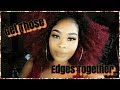 💋HOW TO MAKE EDGES* FOR WOMEN DEALING WITH HAIR LOSS💋