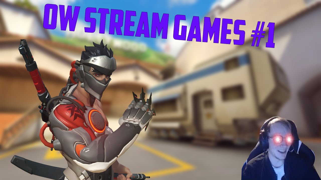 Decent Genji game- Overwatch stream games # 1 - YouTube