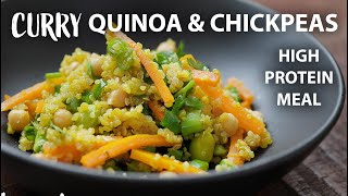 ONE PAN QUINOA and CHICKPEAS Recipe For HIGH PROTEIN Vegetarian And Vegan Meals by Food Impromptu 213,620 views 6 months ago 5 minutes, 14 seconds