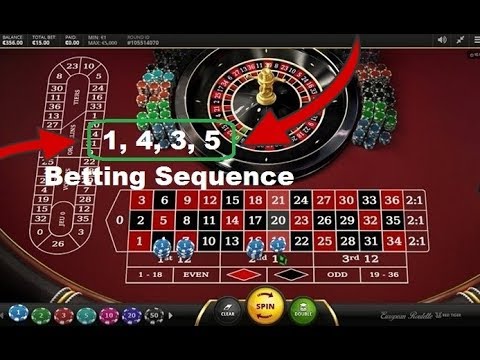 ROULETTE STRATEGY : "4 Street" - BETTING SYSTEM : "x1" "x4" "x3" "x5" Bet Units Sequence