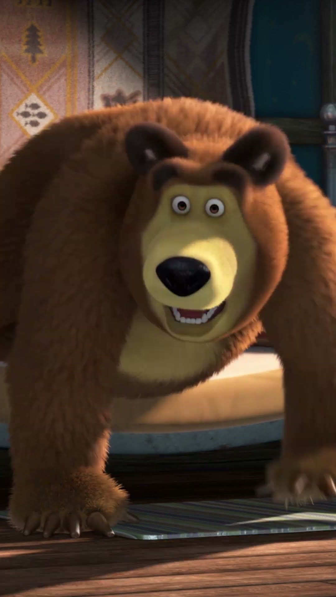 A pleasant surprise ?? #That'syourcue! #MashaAndTheBear #Shorts #cartoonforkids #kids