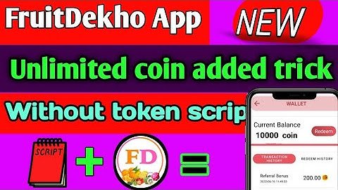 🤑FruitDekho app coin adder script|Nova new earning app | fruit dekho app payment proof |