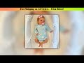 Flash Sale 46CM Finished Reborn Baby Doll Felicia Newborn Open Blue Eyes Doll Soft Hand-Rooted Hair