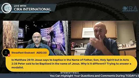 Sam Shamoun - Should we Baptize in the name of Father, Son & Holy Spirit or In Jesus' name?