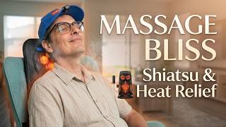 THIS FELT TOO GOOD YOSSMO Shiatsu Deep Tissue Massage Chair Pad
