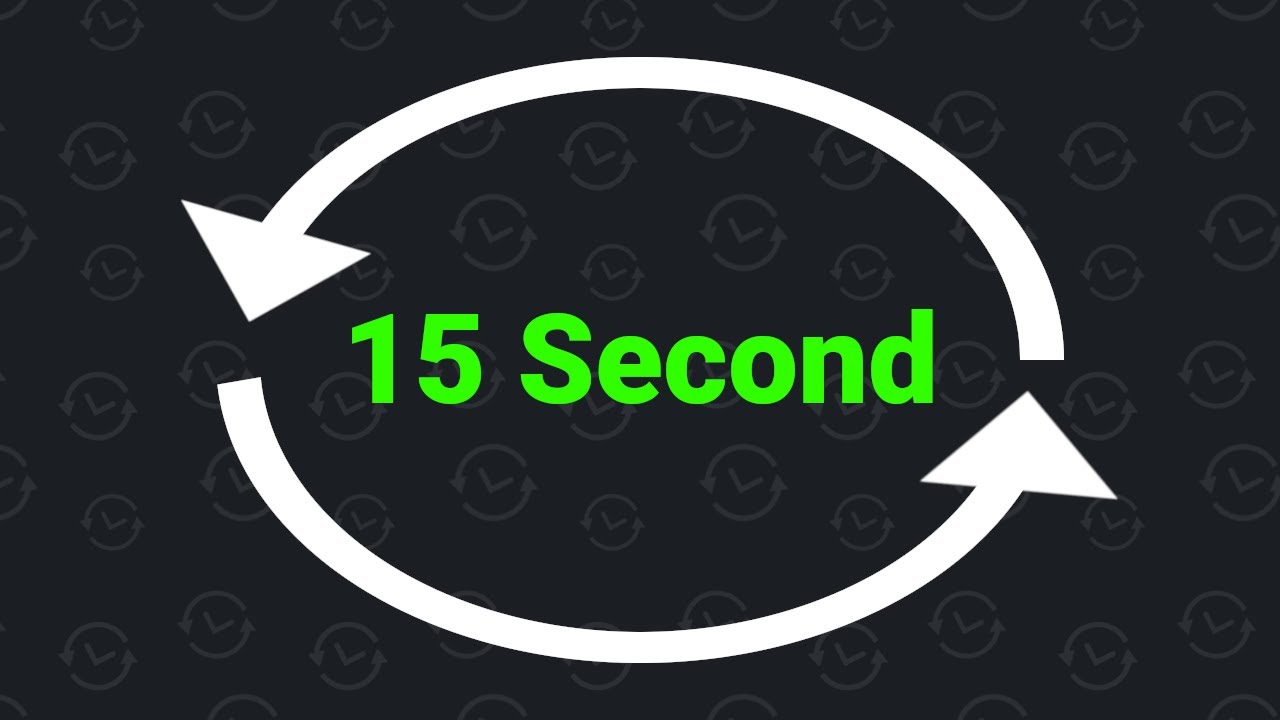 set a timer for 15 minutes