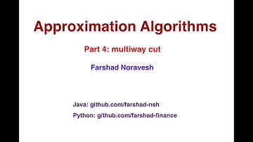 Part 4: multiway-cut