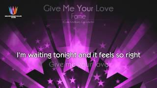 Video thumbnail of "[2003] Fame - "Give me your love""