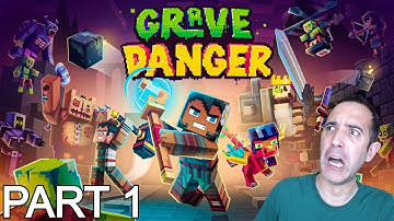 Dad With 5 Kids Plays Minecraft Grave Danger | Free Map in the Minecraft Marketplace | Download Now!
