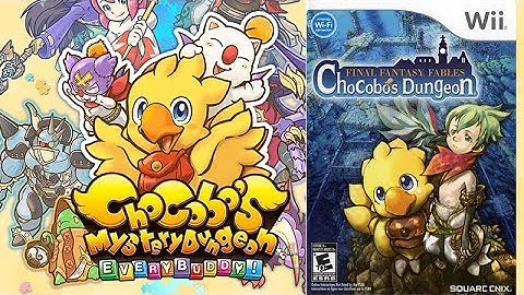 Chocobo’s Mystery Dungeon: Every Buddy! PS4 and Wii Comparison