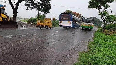 Apsrtc Chirala Vijayawada Express Buses crossing | Apsrtc Bus