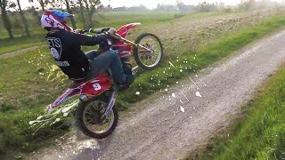 Drone + moto = Folie 🤟