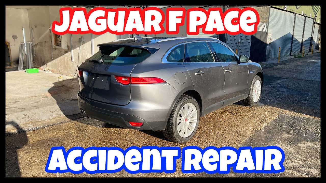 Jaguar f pace accident repair pt2 YouTube