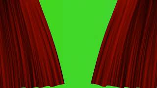 Curtain opening green screen free to use | No Copyright | AR GREEN SCREEN WORLD