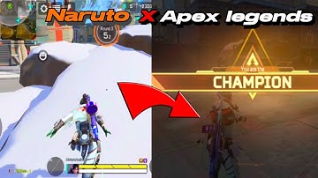WRAITH NARUTO RUNNING TO VICTORY -  APEX LEGENDS MOBILE