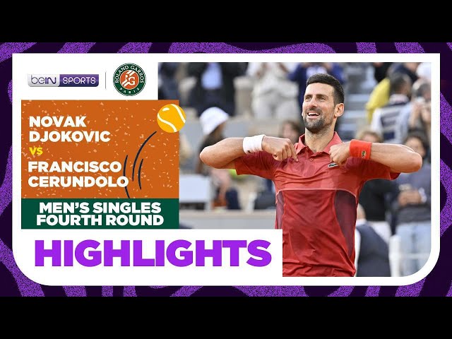 Novak Djokovic vs Francisco Cerundolo | Roland Garros 2024 Highlights class=
