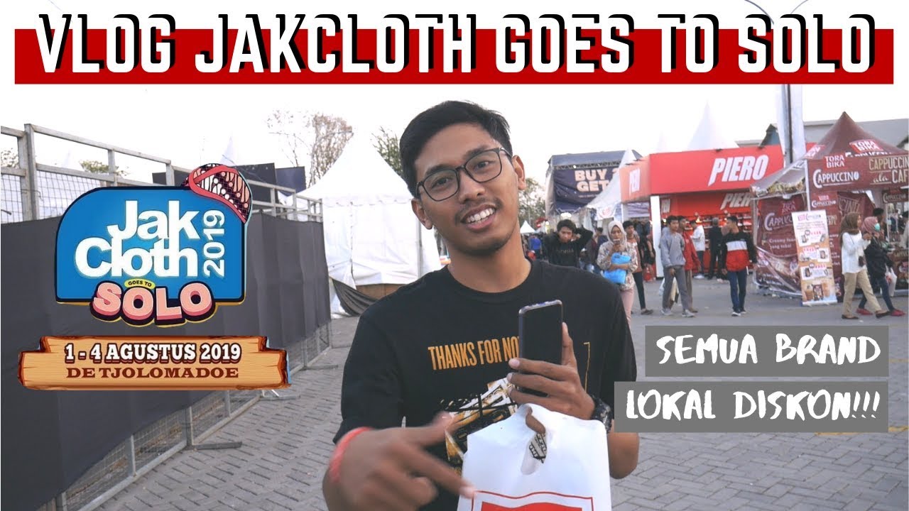 BELANJA DI JAKCLOTH GOES TO SOLO | SEMUA BRAND LOKAL DISKON GEDE !!