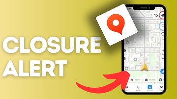 How to  turn on closure alert on Yandex Maps?