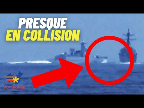 [VOSF] Un navire de guerre chinois a failli heurter un navire de guerre américain