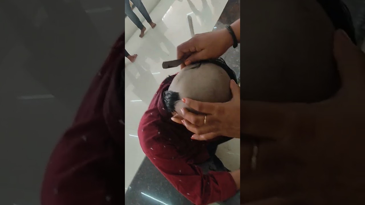 యాదగిరిగుట్ట శ్రీలక్ష్మీనరసింహస్వామి కి మా బాబు తలనీలాలు