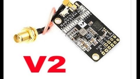 Matek VTX HV 40 channel HV with RC Control.  ( New Version   )