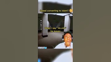 ishowspeed turning into muslim #islam