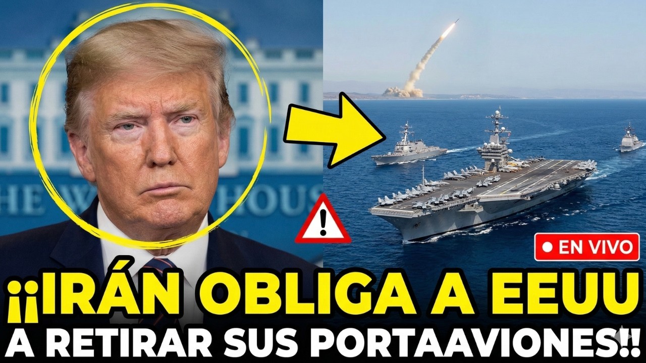 🚨💥MIRA: Por qué EE. UU. retira sus portaaviones: El peligro oculto de los misiles Squirter de Irán