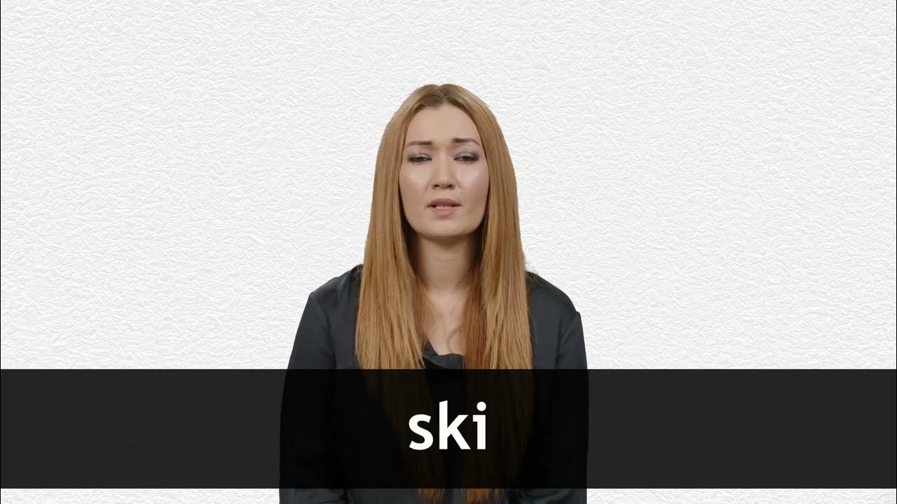 How to pronounce SKI in American English YouTube
