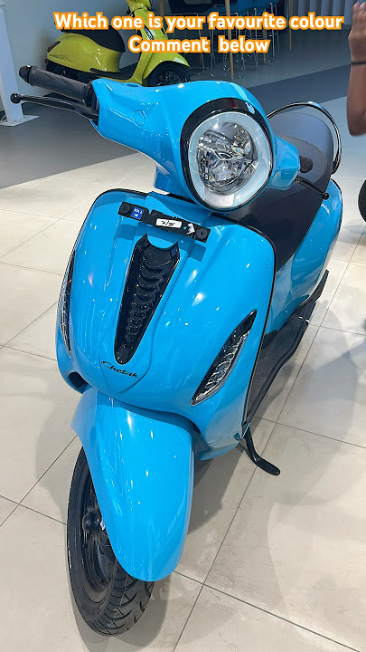 Bajaj Chetak EV Colour //2903 // 3201 // electric vehicle #ridingtiger #electricscooter #bajaj