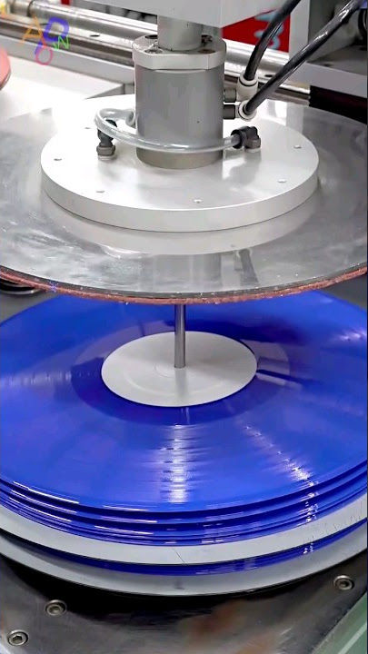 Vinyl Record Making Process. Korean LP Records Factory #allprocessofworld