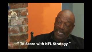 To score with nfl strategy" -1st national interview after gene
upshaw's death.