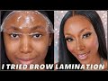 Get The Perfect, Envy Worthy Brow Lift At Home With This Easy Method | DIY BROW LAMINATION AT HOME