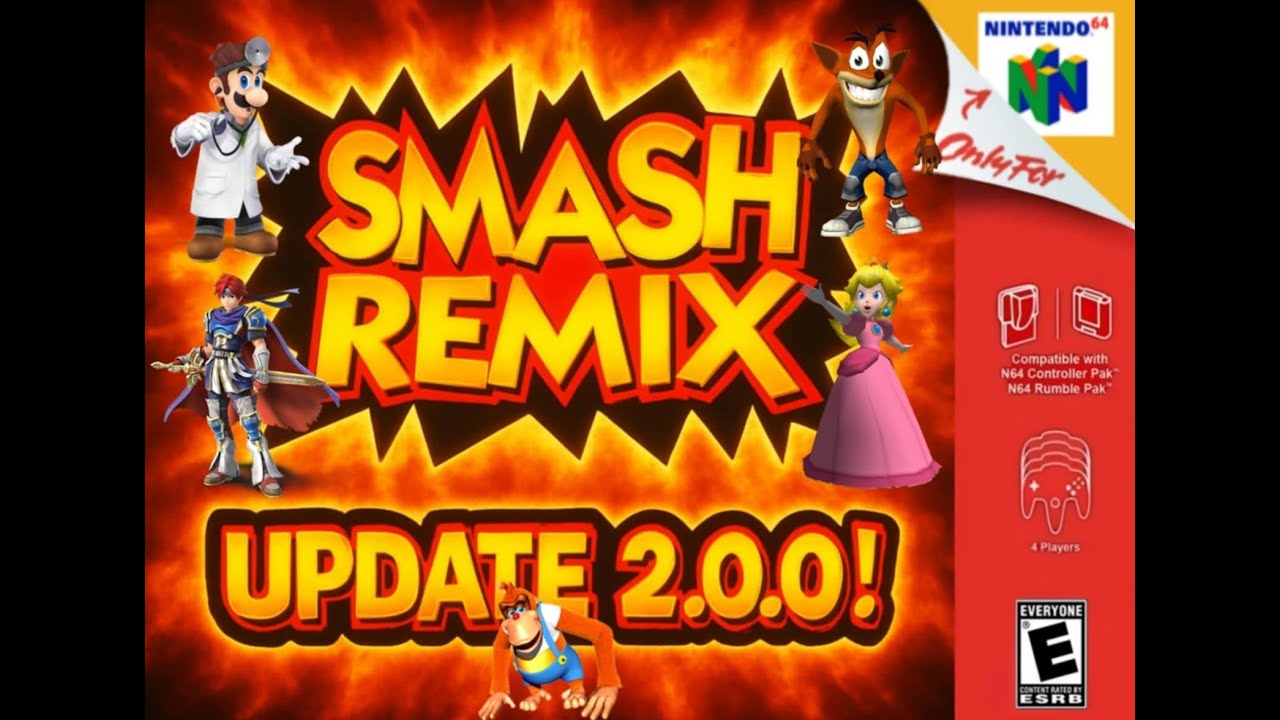 Smash Remix Version 2.0.0 (SSB Hack) [N64] - YouTube