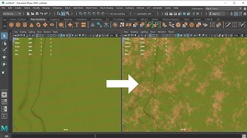 How to remove texture repetition in Maya | in Hindi