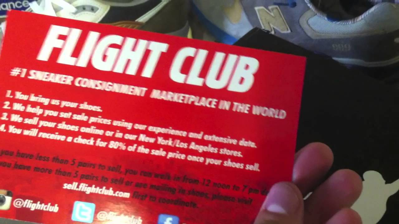 fake flight club receipt