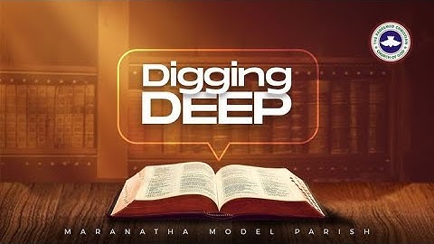 DIGGING DEEP | 11TH NOVEMBER 2025