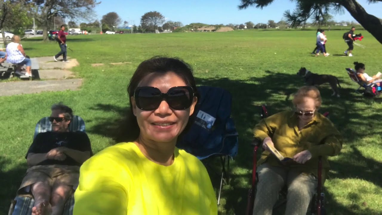 Beautiful day at Bay Park East Rockaway New York
