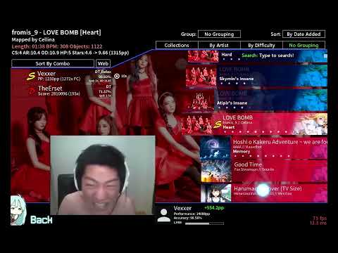 Видео: korean gamer found a kpop song and played it in osu!